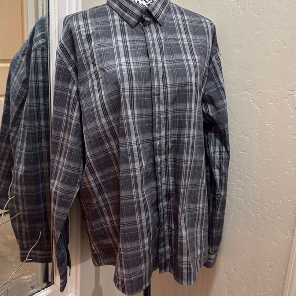 Joseph Abboud Black Long Sleeve Shirt Size Medium‎